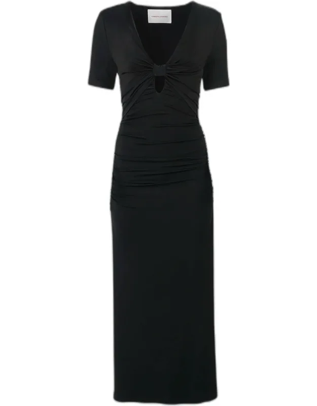 Ruched Maxi Dress