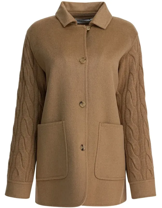 Coat In Overshirt Pattern, Front Button Closure
