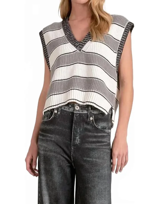 Knit Vest Sweater