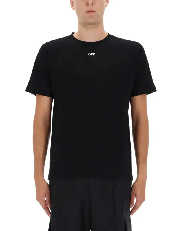 T-shirt With Logo, 100% Cotton