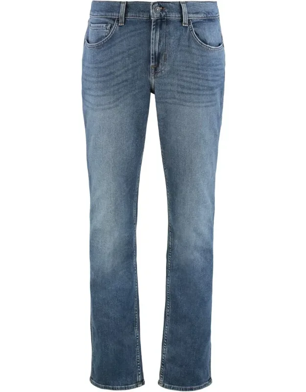 Five-pocket Straight-leg Jeans
