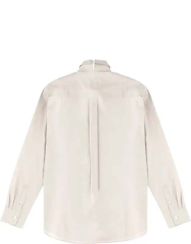 Shirt With Embroidered Logo