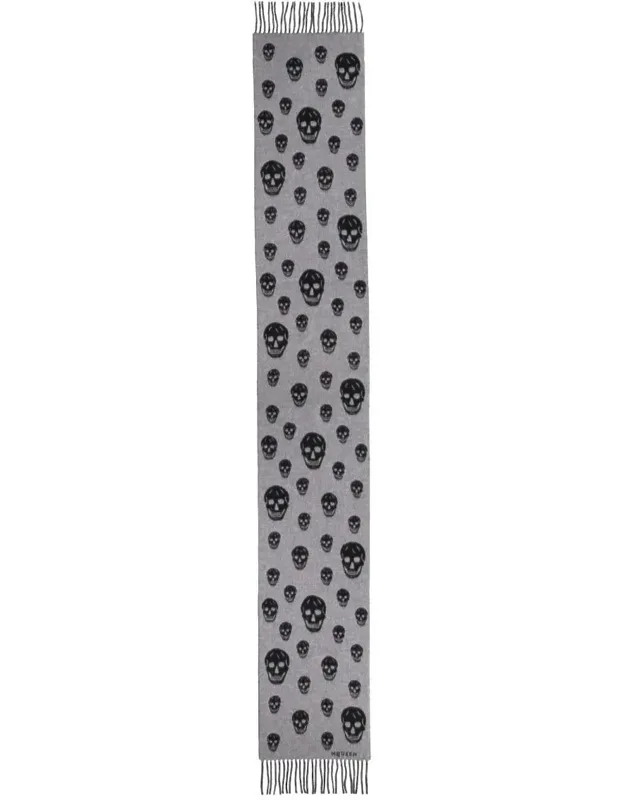 "skull" "double-face" Scarf