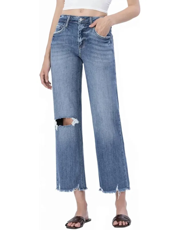 High Rise Dad Jeans