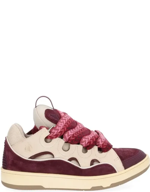Leather "curb" Sneakers