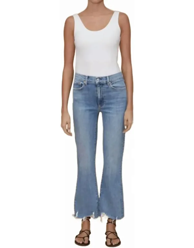 Crop Flare Jeans