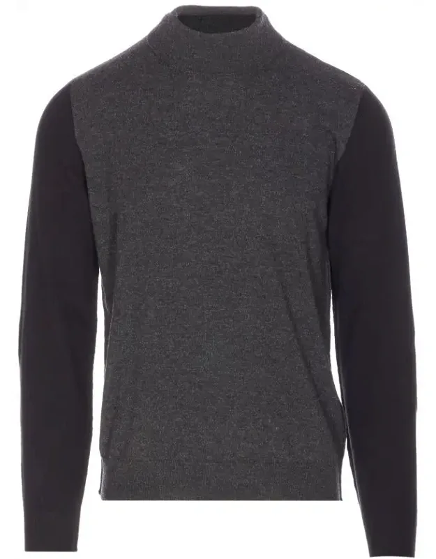 Sweater High Neck Long Sleeves