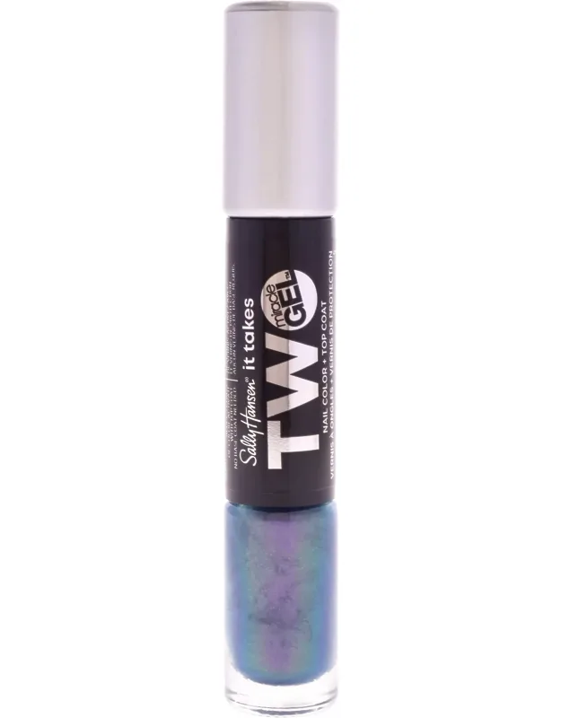 Miracle Gel It Take Two - 972 Faerie Green - 2 Pc 0.12oz Nail Polish, 0.12oz Top Coat
