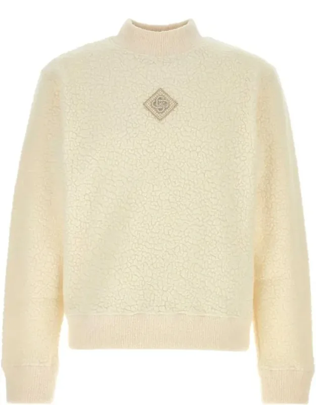 T-shirt Ivory Terry Fabric
