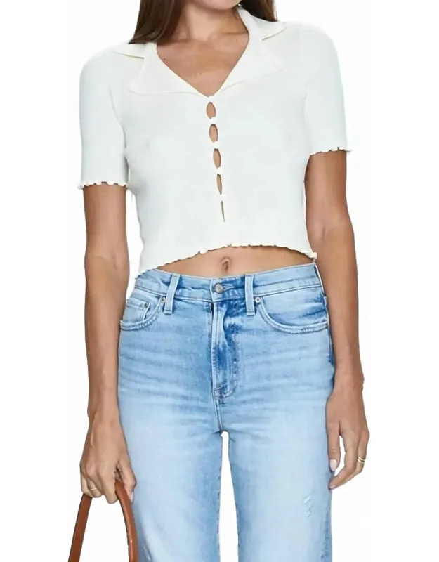 Tereza Short Sleeve Cardigan