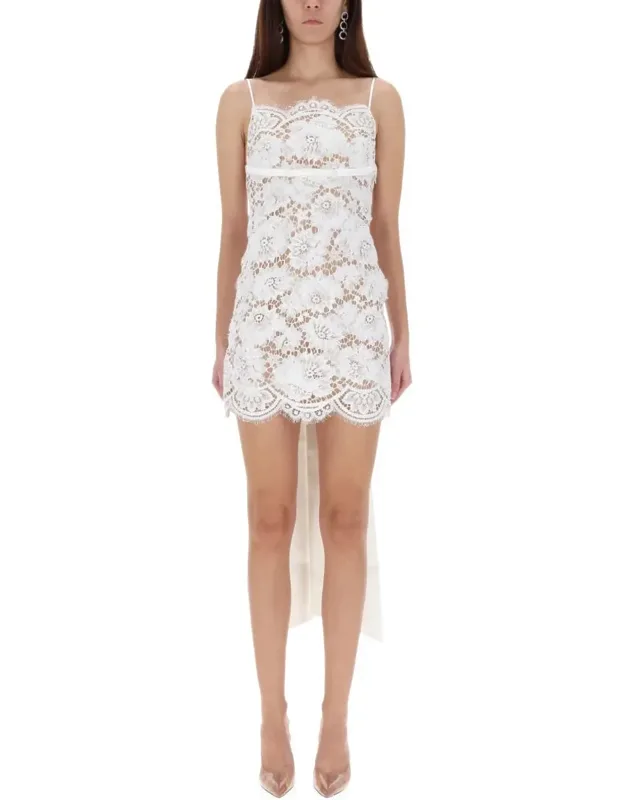 Mini Dress With Bow
