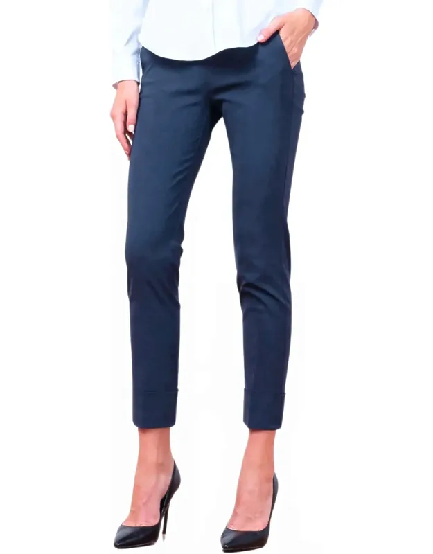 Pull On Straight Leg Pants