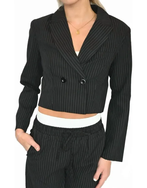 Palmer Pinstripe Blazer