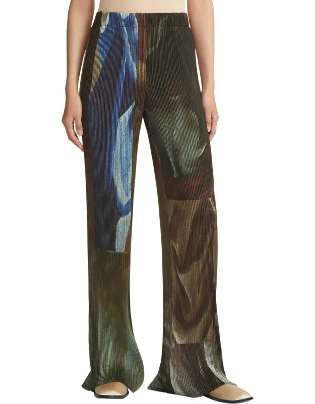 Plisse Parkside Pants