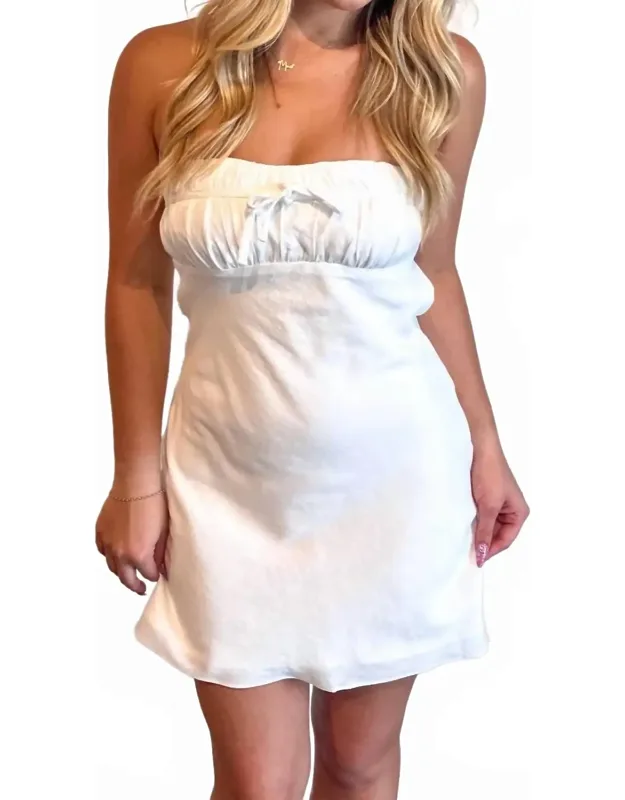 Lakeside Linen Dress