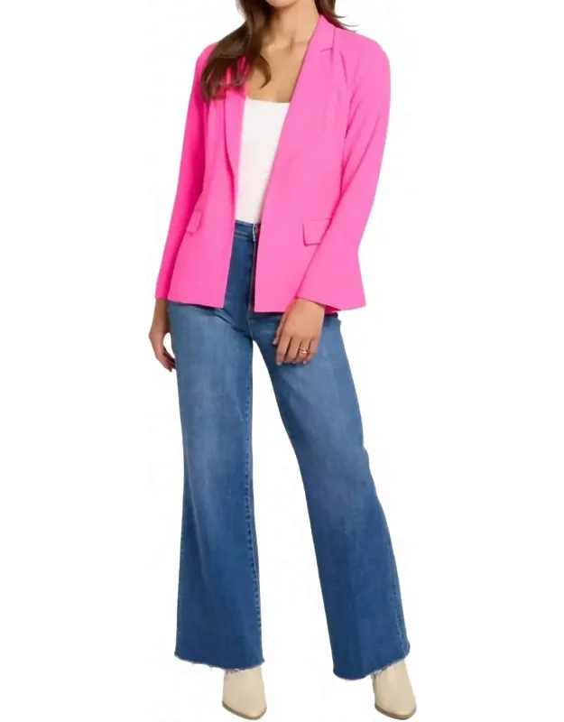 Long Sleeve Collar Blazer