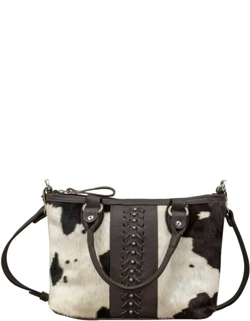 Cowtown Small Zip-top Satchel With Conceal Carry Pocket