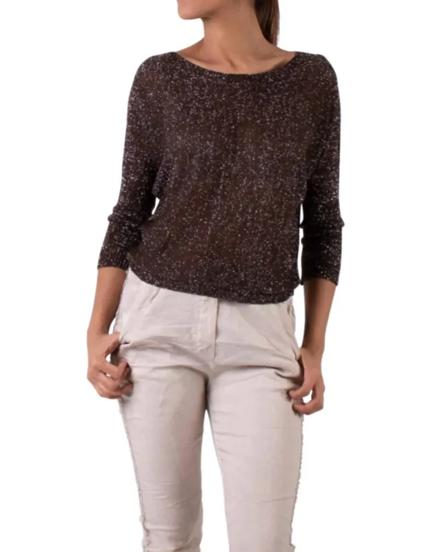 Aliocha Sparkle Light Knit Top