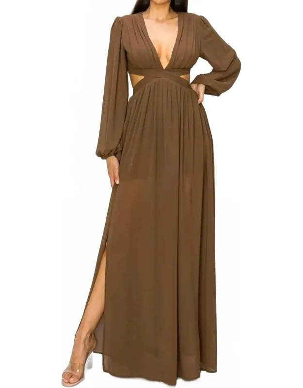 Cut Out Maxi Dress