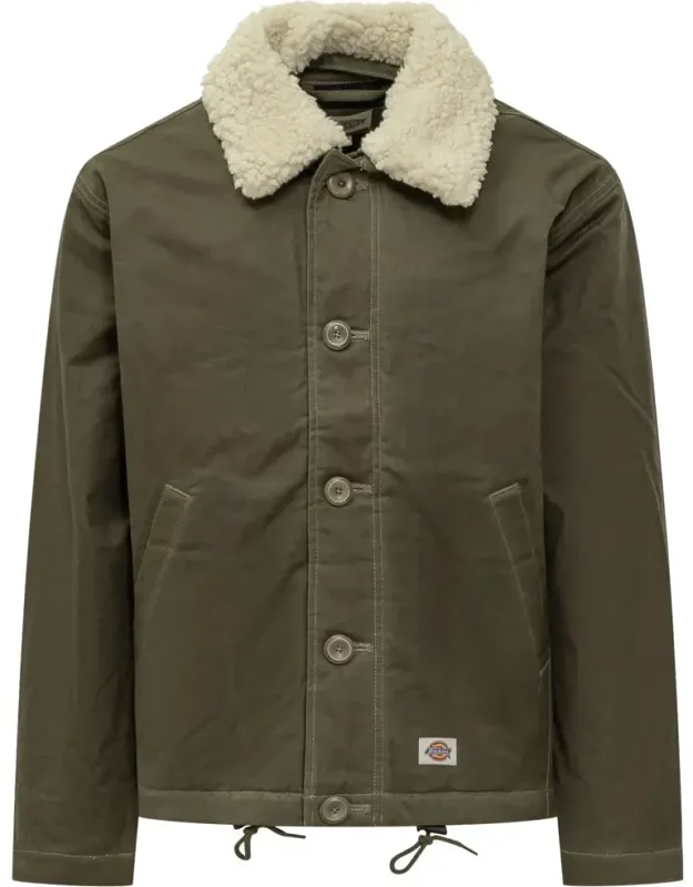 Jacket With Shearling Collar