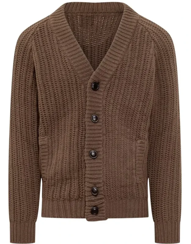 Ribbed Knit Cardigan