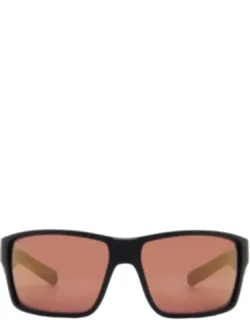 Reefton Pro Gold Mirror Polarized Rectangular Sunglasses
