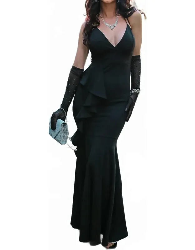 High Low Dress With Ruffles