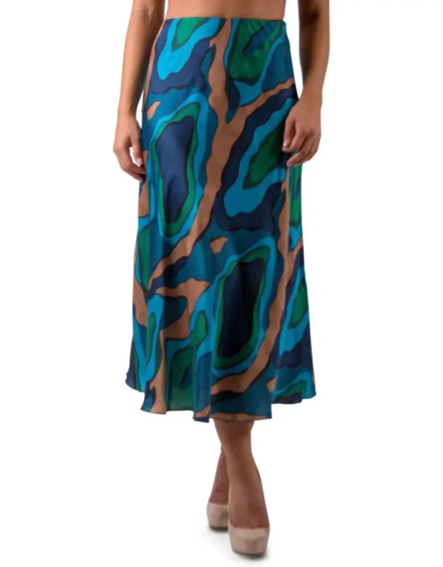 La Onda Midi Skirt