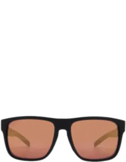 Spearo Xl Gold Mirror Polarized Glass Square Sunglasses