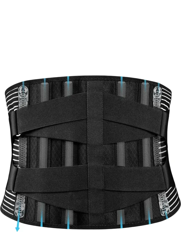 Adjustable Lower Back Brace Lumbar Support Waist Belt For Pain Relief