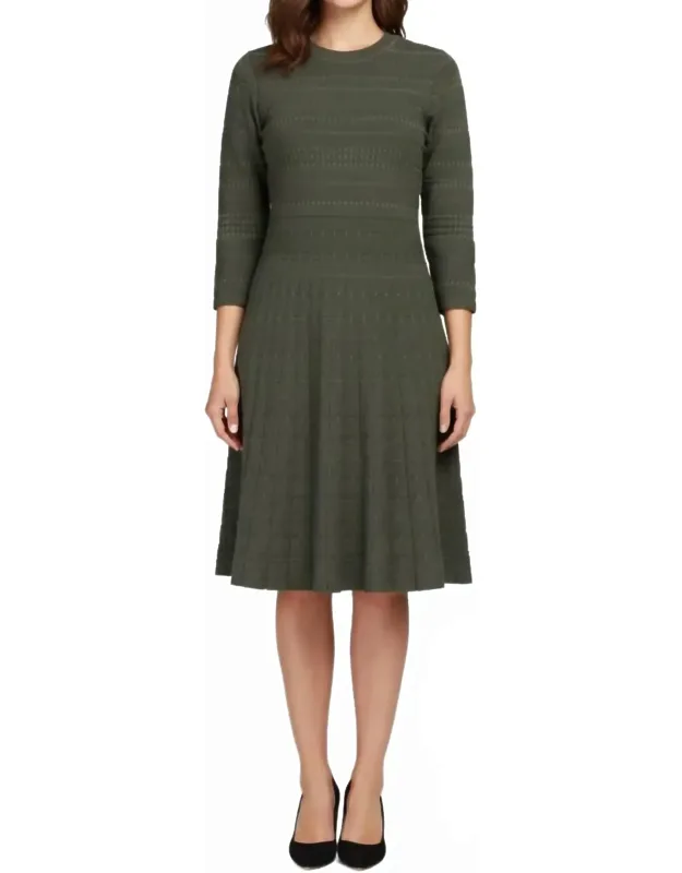 Textured Knit Dress