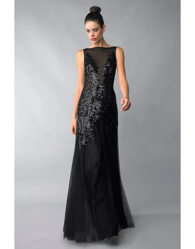 Sequin Evening Dress