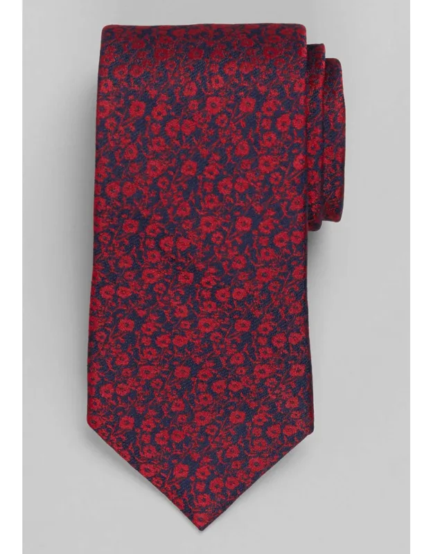 Minimono Floral Tie, Luxurious Silk, Traditional Japanese Design