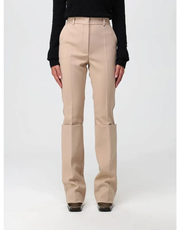 Pants In Stretch Wool Blend