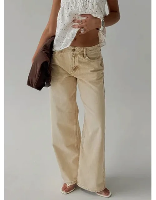 Serenitia Mid Rise Relaxed Jeans