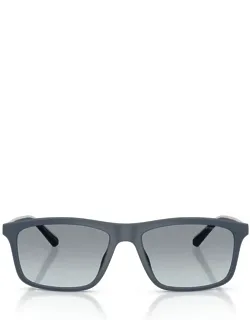 Sunglasses Ea4257u 508819 Matte Blue Acetate/gomma Italy