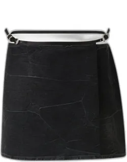 Denim Mini Skirt