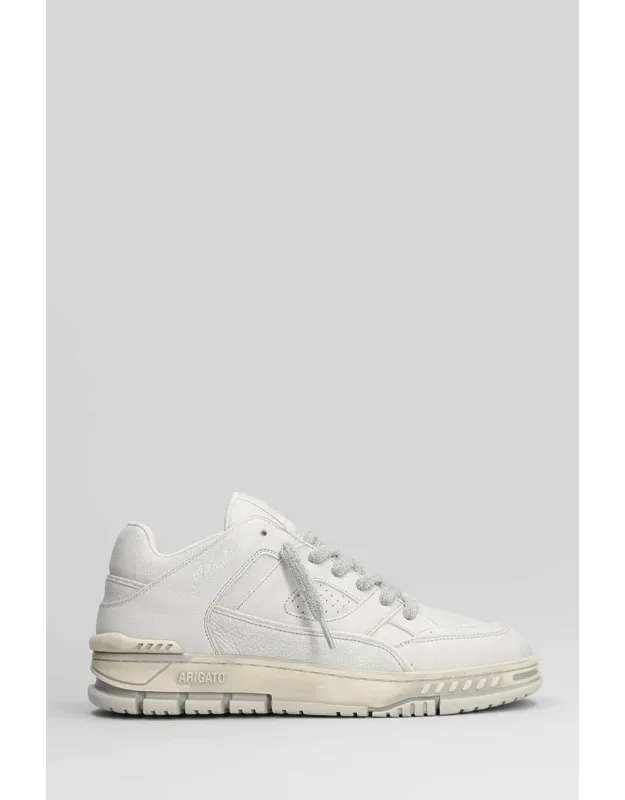 Area Lo Sneaker With Round Toe And Rubber Sole