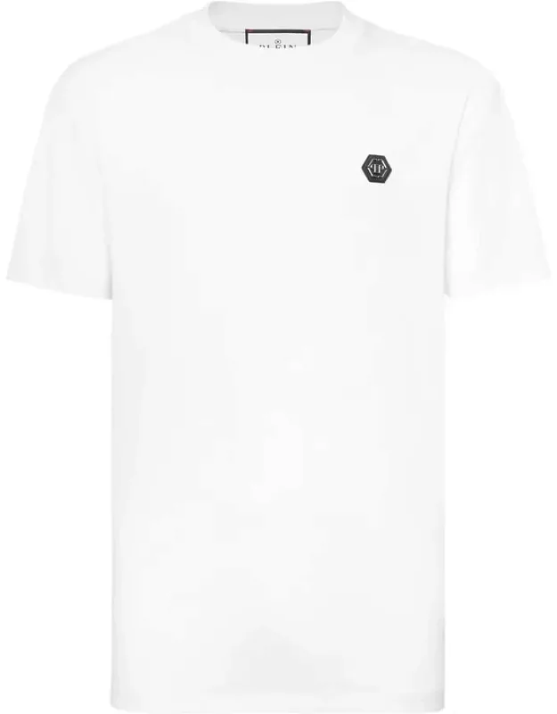 T-shirt With Logo Patch