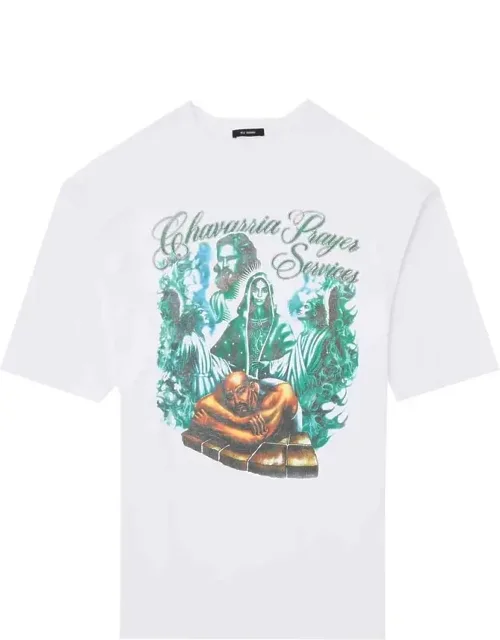 T-shirt With Printed Design