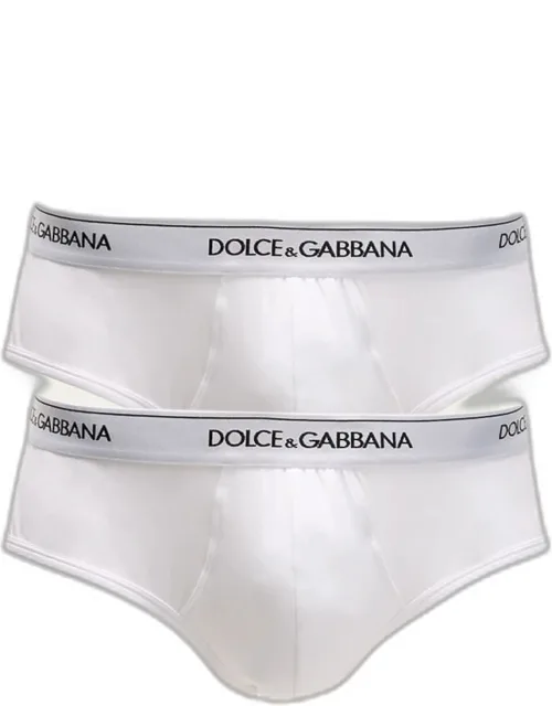 Two-pack Jersey Stretch Logo Briefs
