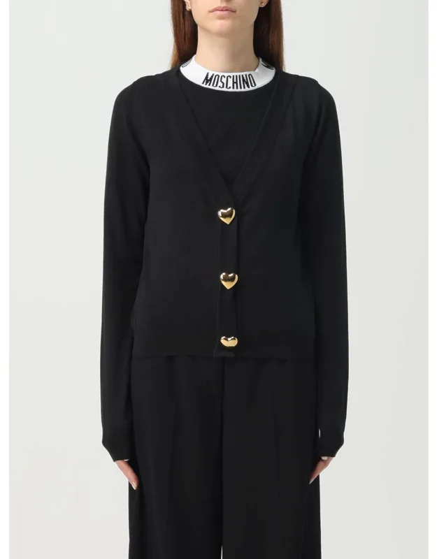 Moschino Couture Cardigan Casual Style Regular Fit