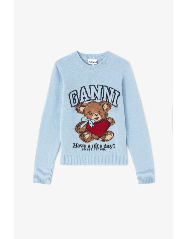 Graphic Wool Jumper