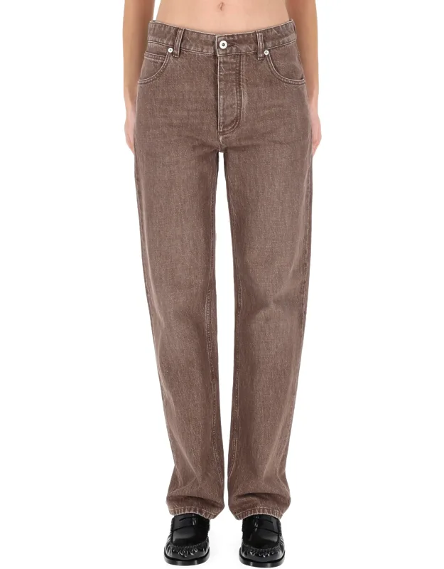 Straight Denim Jeans