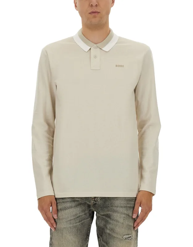 Polo Shirt "peoxfordlong" With Regular Fit And Made In Turkey