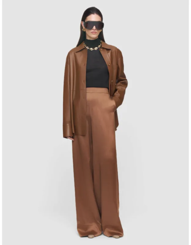 Silk Satin Trousers