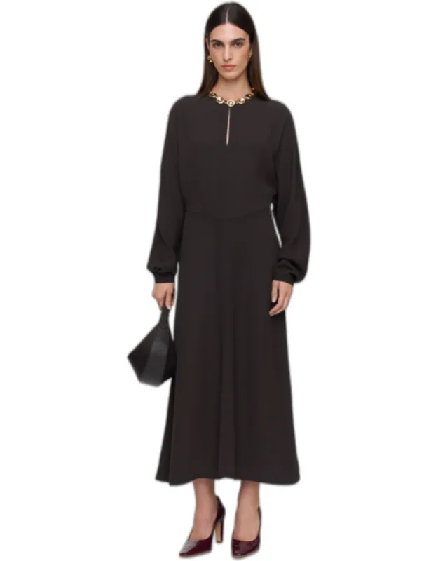 Hills Crepe Dress