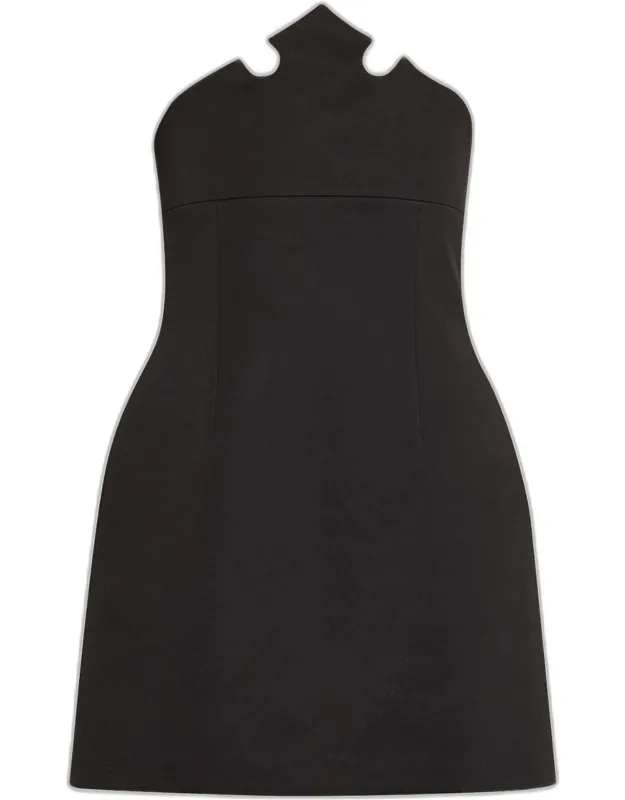 Crown Strapless Mini Dress