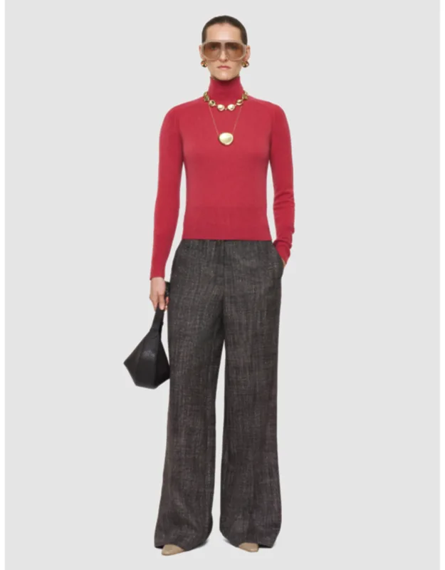 Light Pure Cashmere High Neck Jumper