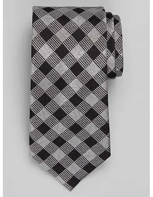 Checked Dot Tie